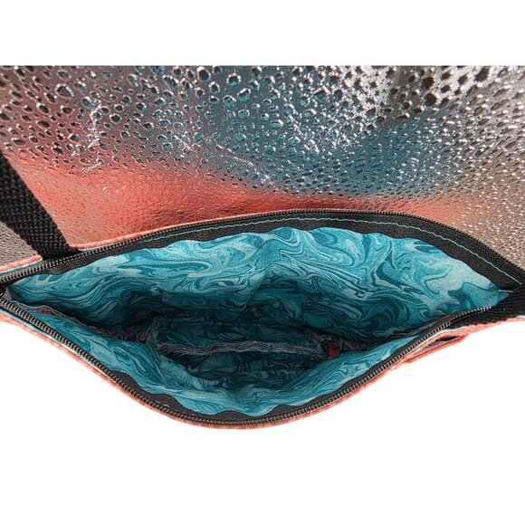 Handmade Dragonfly Bag With Heart Zipper Charm NEW - Picture 3 of 9